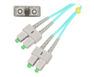 ExtraLink SC/APC-SC/APC Patchcord Wielomodowy OM3 Duplex 3mm 5m - 1543819 - zdjęcie 2